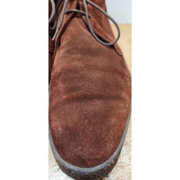 Rare Vtg Edward Green Sport Monza Chukka Boots Brown Suede Men 9.5 UK / 10 US